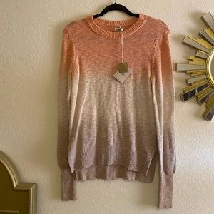 Faherty Muir Dip Dye Crewneck Sweater NWT